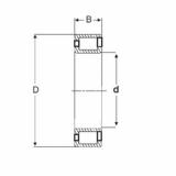 Bearing NCF 3022 V SIGMA