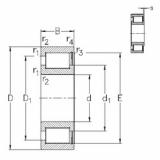 Bearing NCF18/1000-V NKE