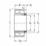 Bearing 239/600-K-MB-W33+OH39/600-H NKE