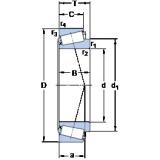 Bearing 32968 SKF