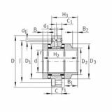 Bearing ZARF1560-L-TV INA